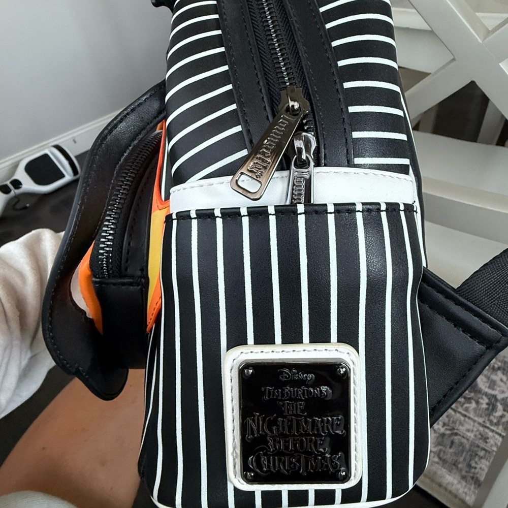 Loungefly Jack Skellington Backpack NWOT - Picture 2 of 5